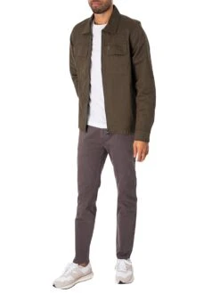 Luke 1977 Alpha Chinos - Graphite -Standout Fashion Shop 46942f 1