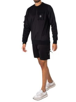 Luke 1977 Baker Sweatshirt - Jet Black -Standout Fashion Shop 46944e 1