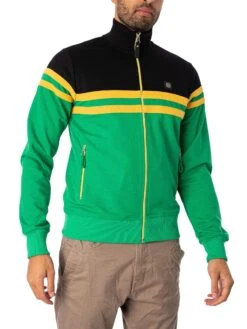 Trojan Logo Track Jacket - Jamaica