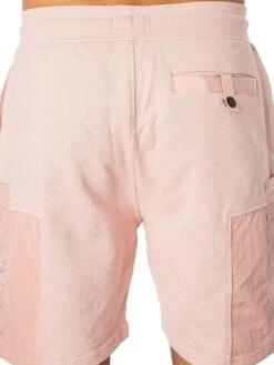 Weekend Offender Azeez Sweat Shorts - Rosewater -Standout Fashion Shop 46996d 1