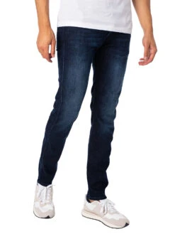 Replay Anbass Slim Jeans - Dark Indigo Denim