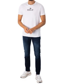 Replay Anbass Slim Jeans - Dark Indigo Denim -Standout Fashion Shop 47018f 1