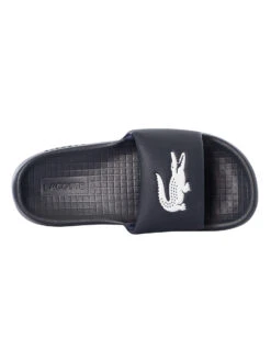 Lacoste Serve 1.0 123 1 CMA Sliders - Navy/White -Standout Fashion Shop 47048f 1