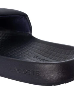Lacoste Serve 1.0 123 1 CMA Sliders - Navy/White -Standout Fashion Shop 47048i 1
