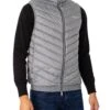 Armani Exchange Down Gilet - Melange Grey/Navy