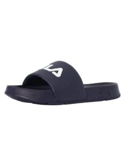 Fila Logo Sliders - Navy