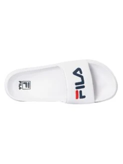 Fila Logo Sliders - White -Standout Fashion Shop 47098f