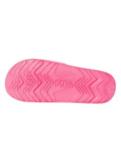 Fila Outline Logo Sliders - Hot Pink -Standout Fashion Shop 47099g