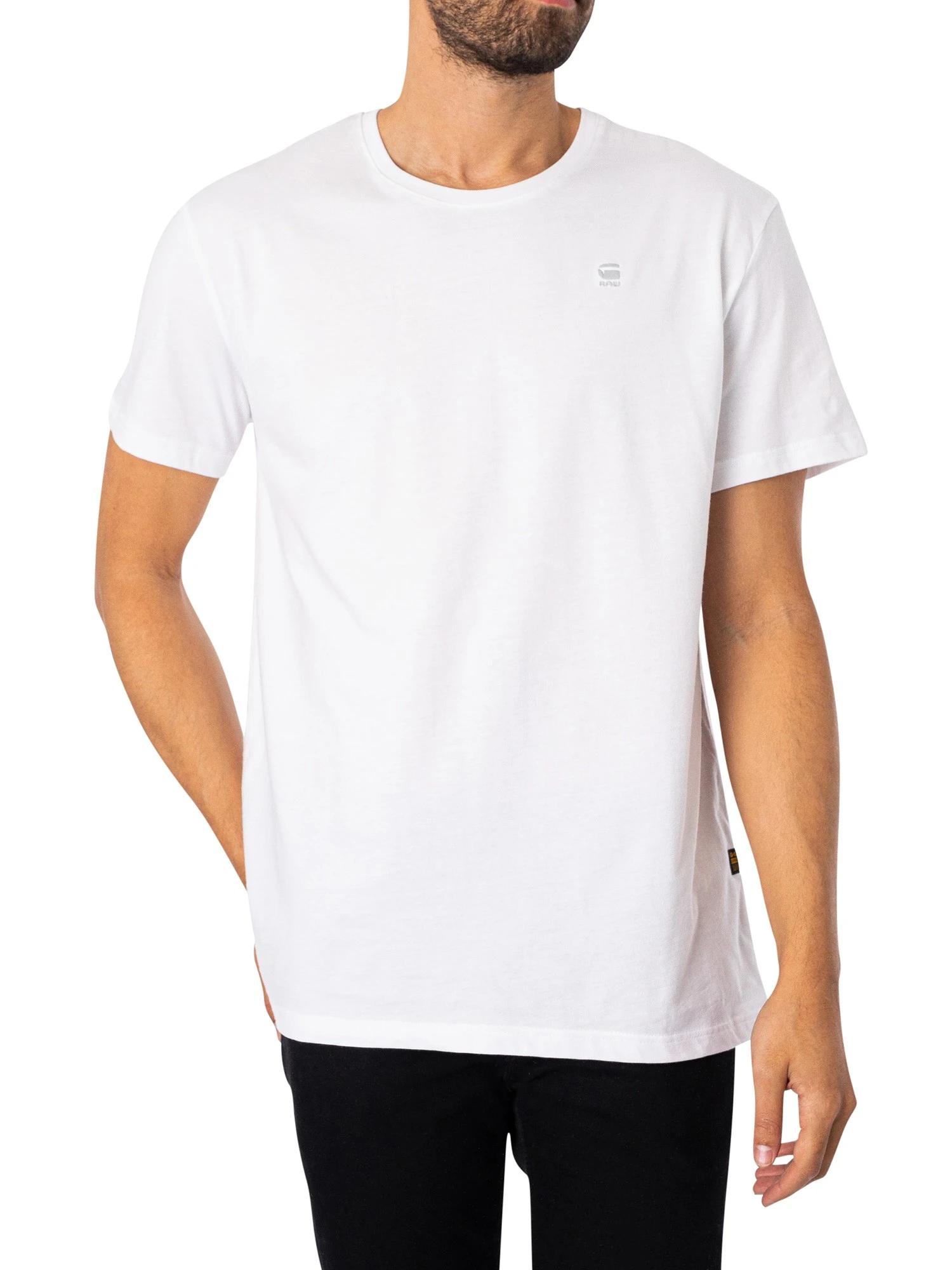 G-Star RAW Base T-Shirt - White 2 G-Star RAW Base T-Shirt - White - Image 2