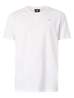 G-Star RAW Base T-Shirt - White 9 G-Star RAW Base T-Shirt - White -Standout Fashion Shop 47101e