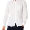 Lois Jeans Lucas Linen Shirt - White
