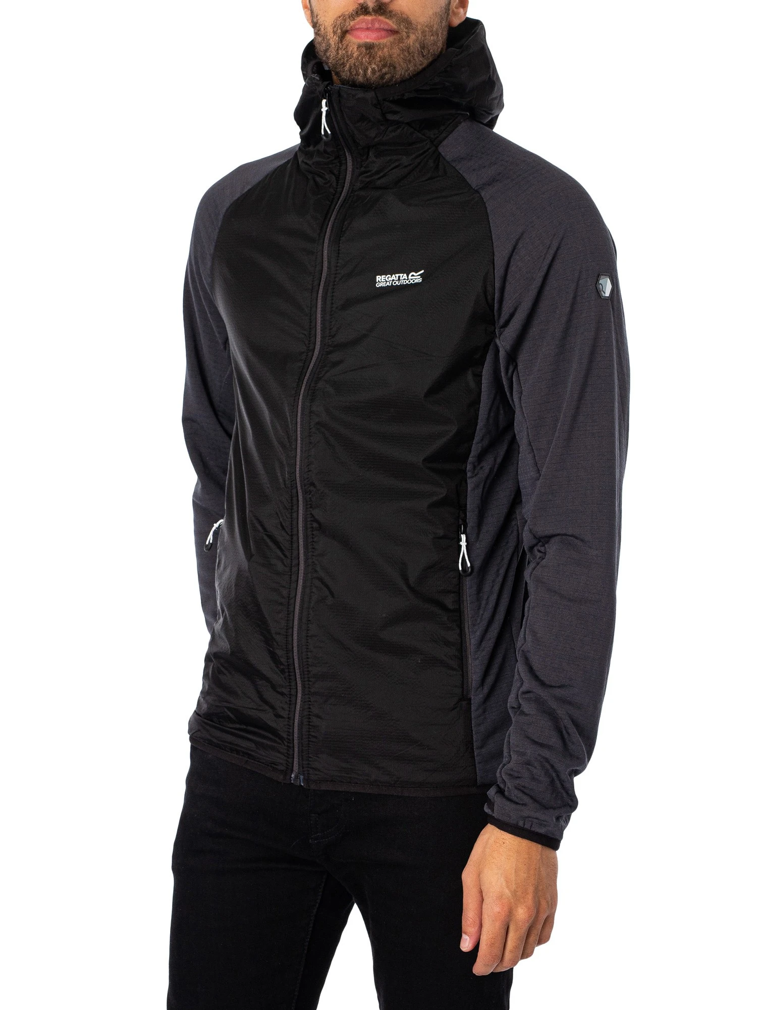 Regatta Highton Lite Hybrid Jacket - Black/Seal Grey 1 Regatta Highton Lite Hybrid Jacket - Black/Seal Grey