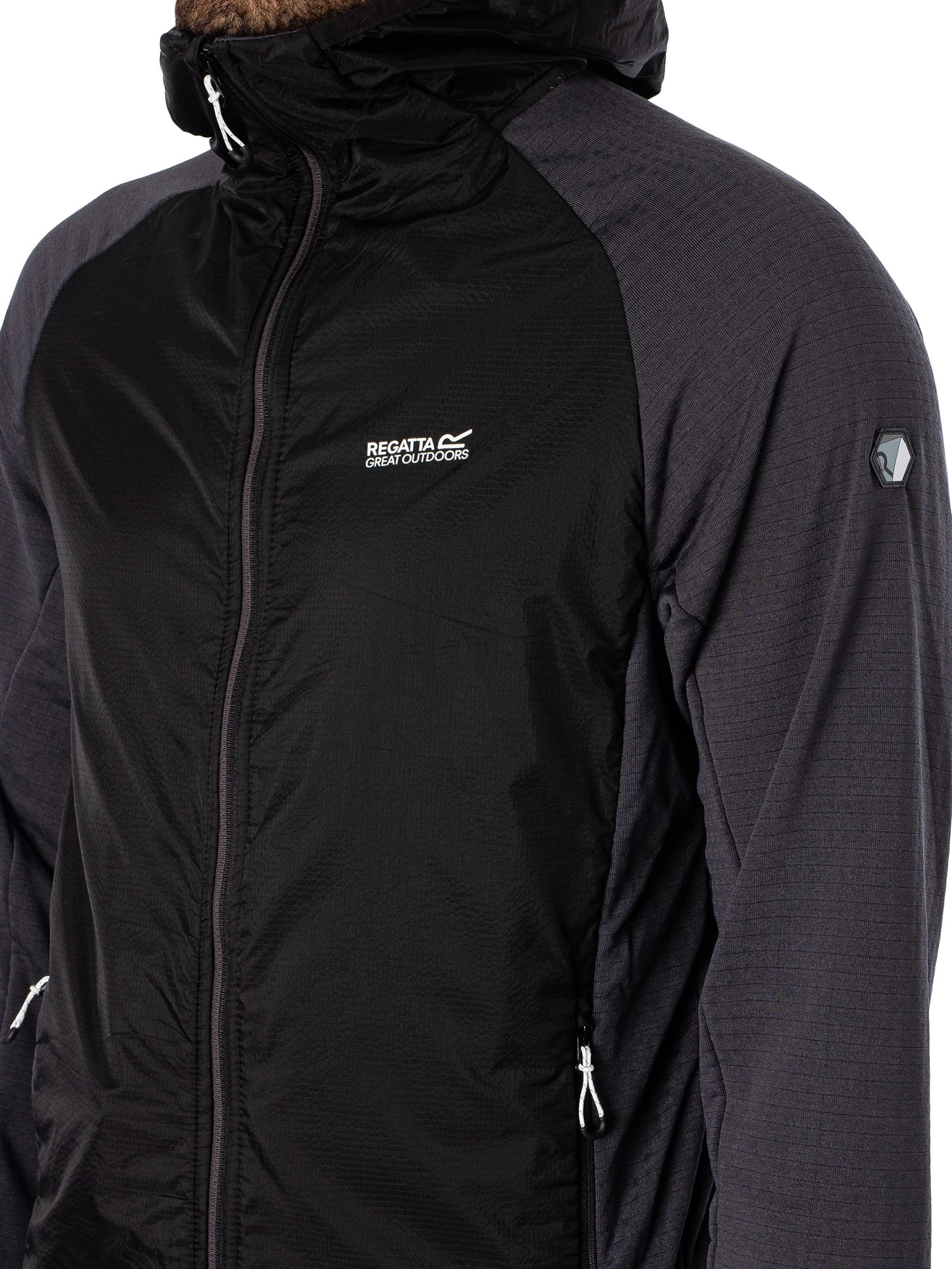 Regatta Highton Lite Hybrid Jacket - Black/Seal Grey 4 Regatta Highton Lite Hybrid Jacket - Black/Seal Grey - Image 4