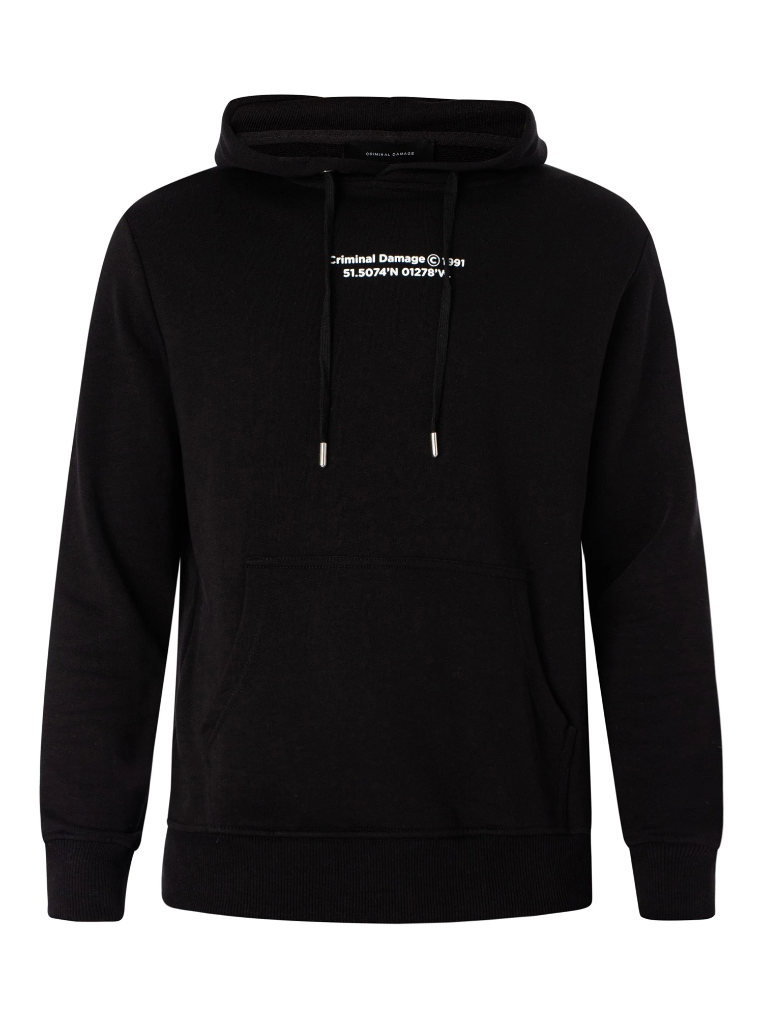 Criminal Damage World Champion Graphic Pullover Hoodie - Black 7 Criminal Damage World Champion Graphic Pullover Hoodie - Black - Image 7