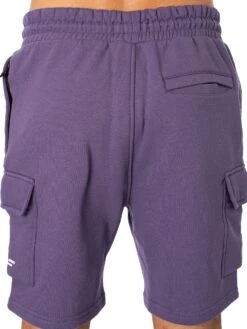 Marshall Artist Siren Cargo Sweat Shorts - Heather -Standout Fashion Shop 47338d