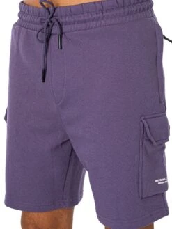 Marshall Artist Siren Cargo Sweat Shorts - Heather -Standout Fashion Shop 47338e