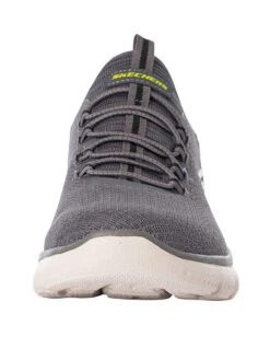 Skechers Slip Ins Summits High Range Trainers - Charcoal -Standout Fashion Shop 47355d