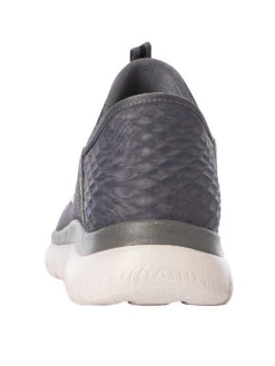 Skechers Slip Ins Summits High Range Trainers - Charcoal -Standout Fashion Shop 47355e