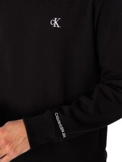 Calvin Klein Jeans Essential Sweatshirt - Black -Standout Fashion Shop 47430d