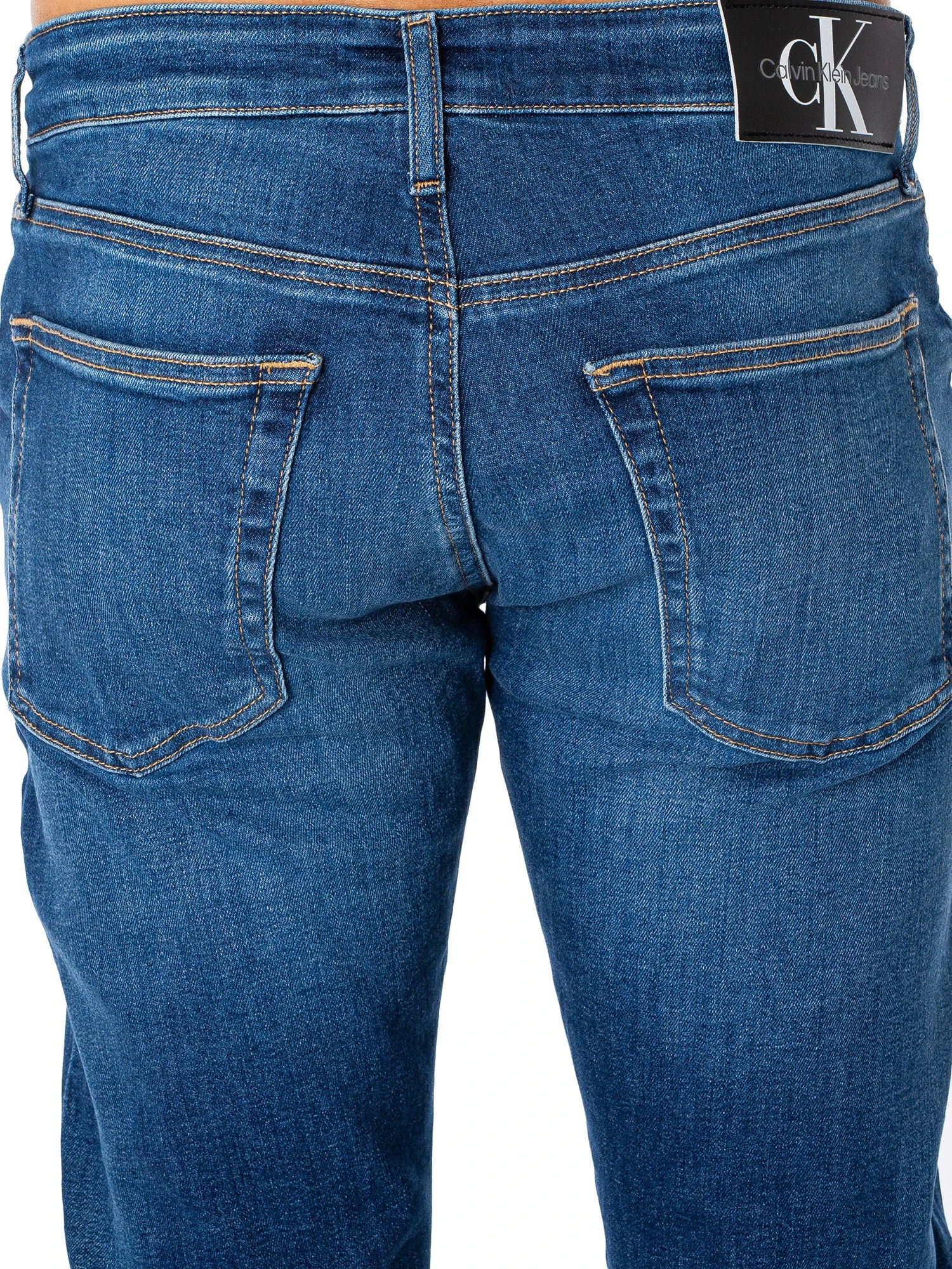 Calvin Klein Jeans Slim Jeans - Denim Dark 4 Calvin Klein Jeans Slim Jeans - Denim Dark - Image 4