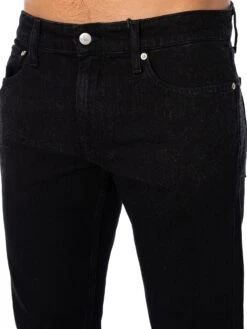 Calvin Klein Jeans Slim Jeans - Denim Black -Standout Fashion Shop 47435e