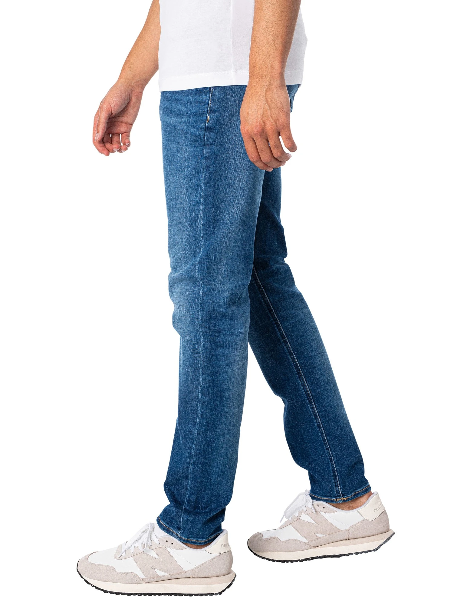 Calvin Klein Jeans Slim Tapered Jeans - Denim Dark 2 Calvin Klein Jeans Slim Tapered Jeans - Denim Dark - Image 2