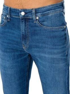 Calvin Klein Jeans Slim Tapered Jeans - Denim Dark 10 Calvin Klein Jeans Slim Tapered Jeans - Denim Dark -Standout Fashion Shop 47436e