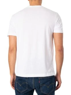 GANT Regular Shield T-Shirt - White -Standout Fashion Shop 47465c