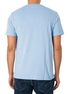 GANT Regular Shield T-Shirt - Capri Blue -Standout Fashion Shop 47466c