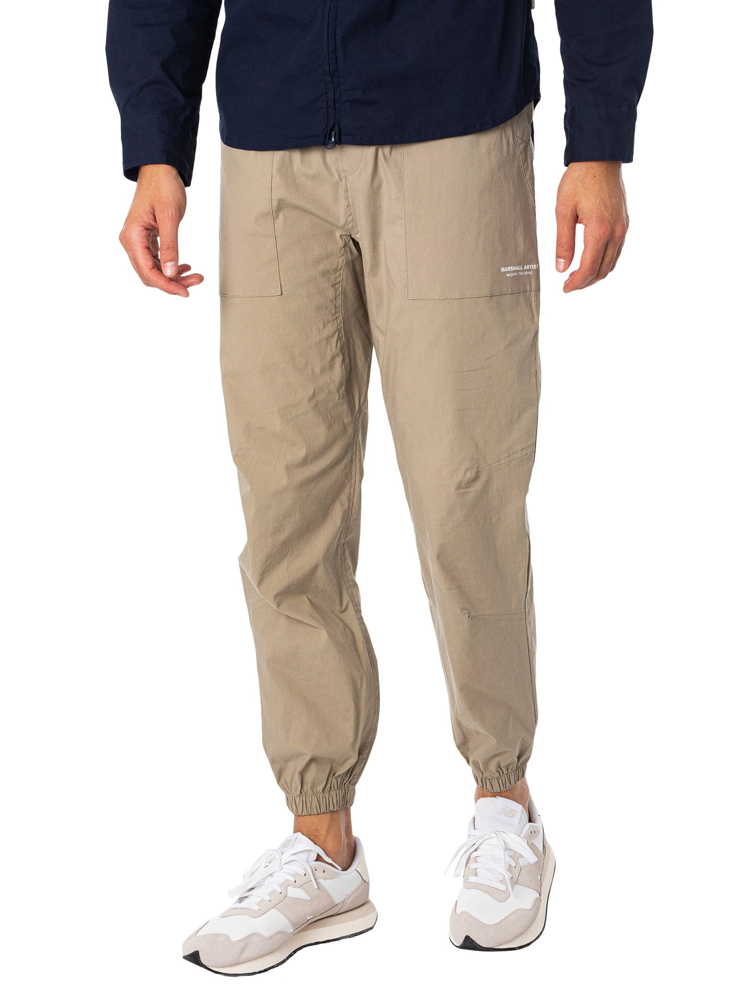 Marshall Artist Gaberdine Joggers - Clay 1 Marshall Artist Gaberdine Joggers - Clay