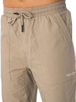 Marshall Artist Gaberdine Joggers - Clay 10 Marshall Artist Gaberdine Joggers - Clay -Standout Fashion Shop 47490e