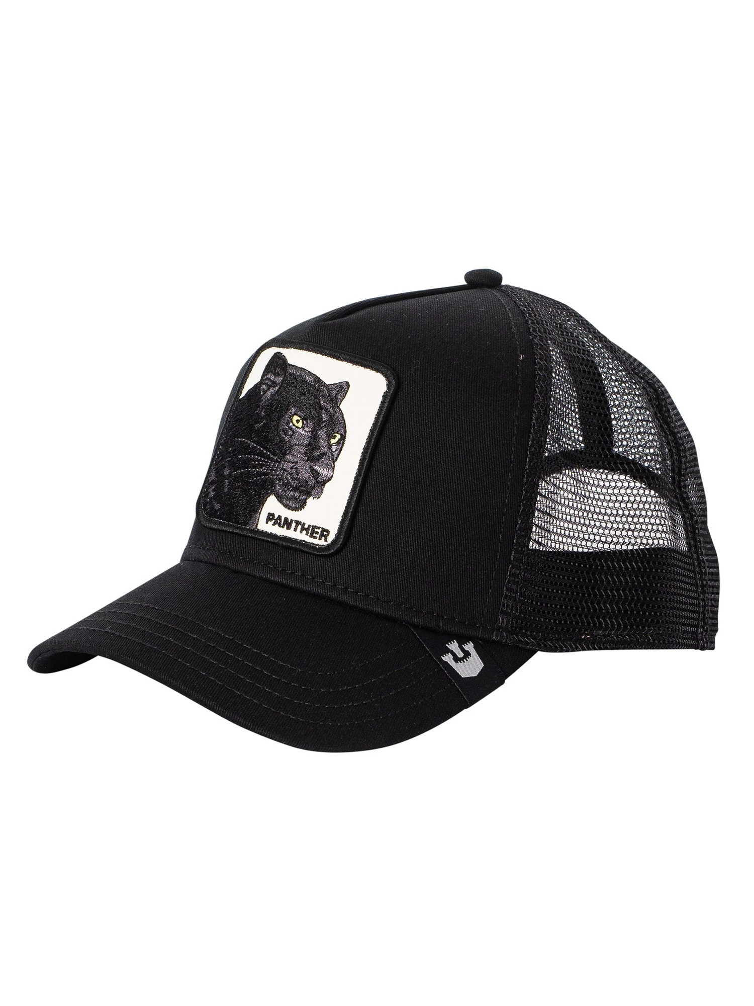Goorin Bros. The Panther Trucker Cap - Black 1 Goorin Bros. The Panther Trucker Cap - Black
