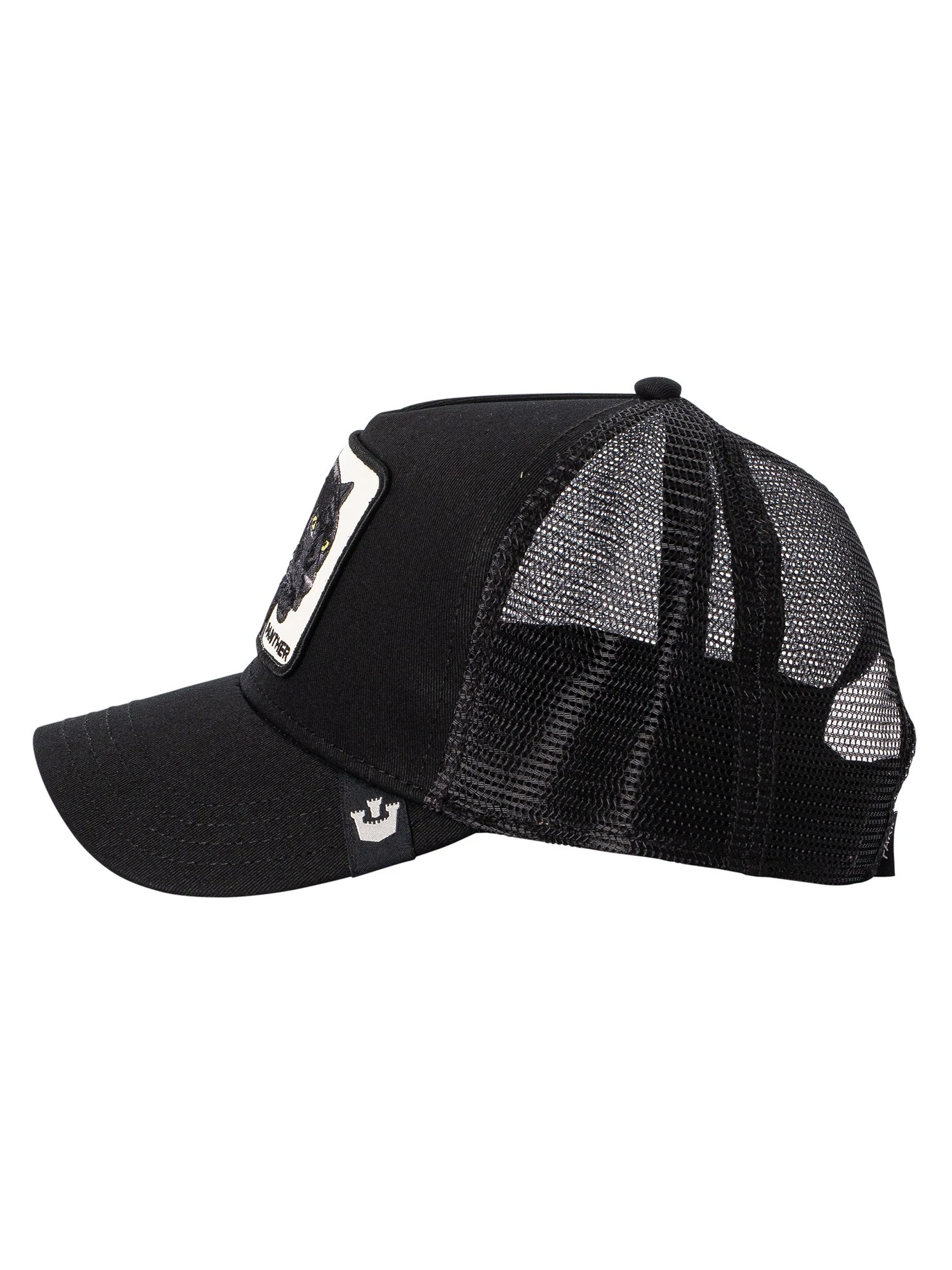 Goorin Bros. The Panther Trucker Cap - Black 2 Goorin Bros. The Panther Trucker Cap - Black - Image 2
