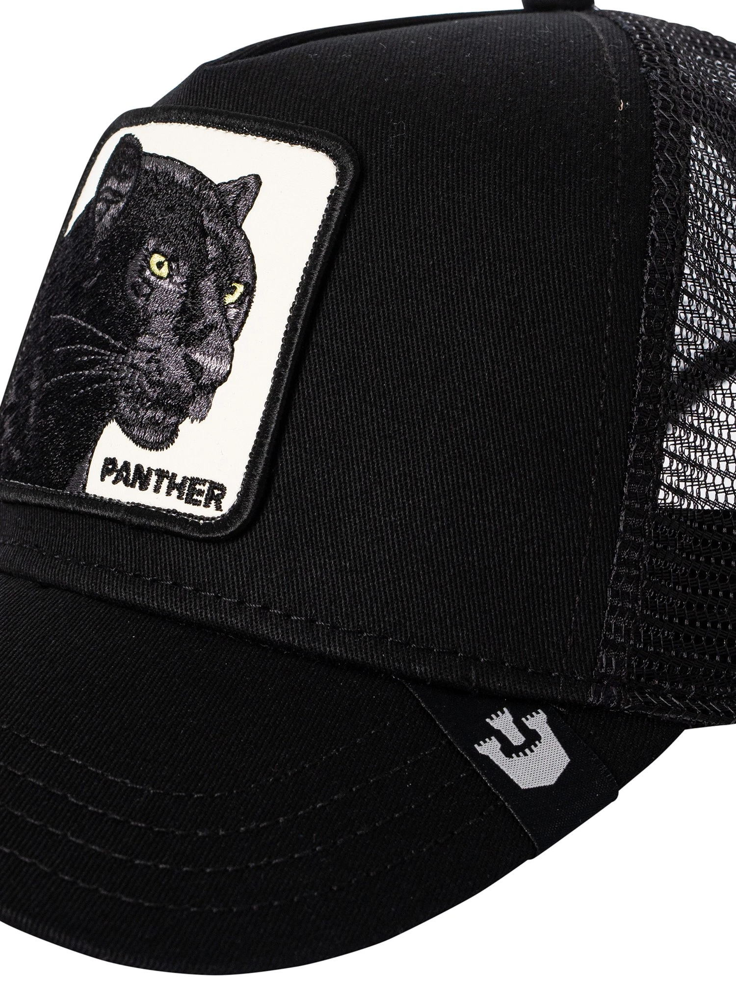 Goorin Bros. The Panther Trucker Cap - Black 6 Goorin Bros. The Panther Trucker Cap - Black - Image 6