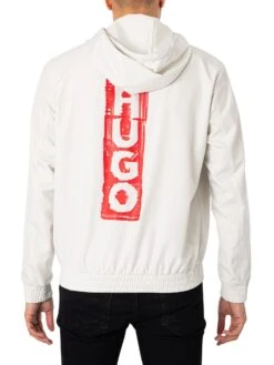 HUGO Benjoe2341 Lightweight Jacket - Light/Pastel Green -Standout Fashion Shop 47607c