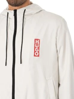 HUGO Benjoe2341 Lightweight Jacket - Light/Pastel Green -Standout Fashion Shop 47607d