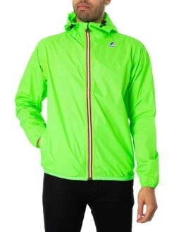 K-Way Le Vrai 3.0 Claude Jacket - Green Fluo