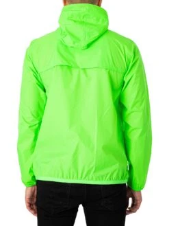 K-Way Le Vrai 3.0 Claude Jacket - Green Fluo 7 K-Way Le Vrai 3.0 Claude Jacket - Green Fluo -Standout Fashion Shop 47633c