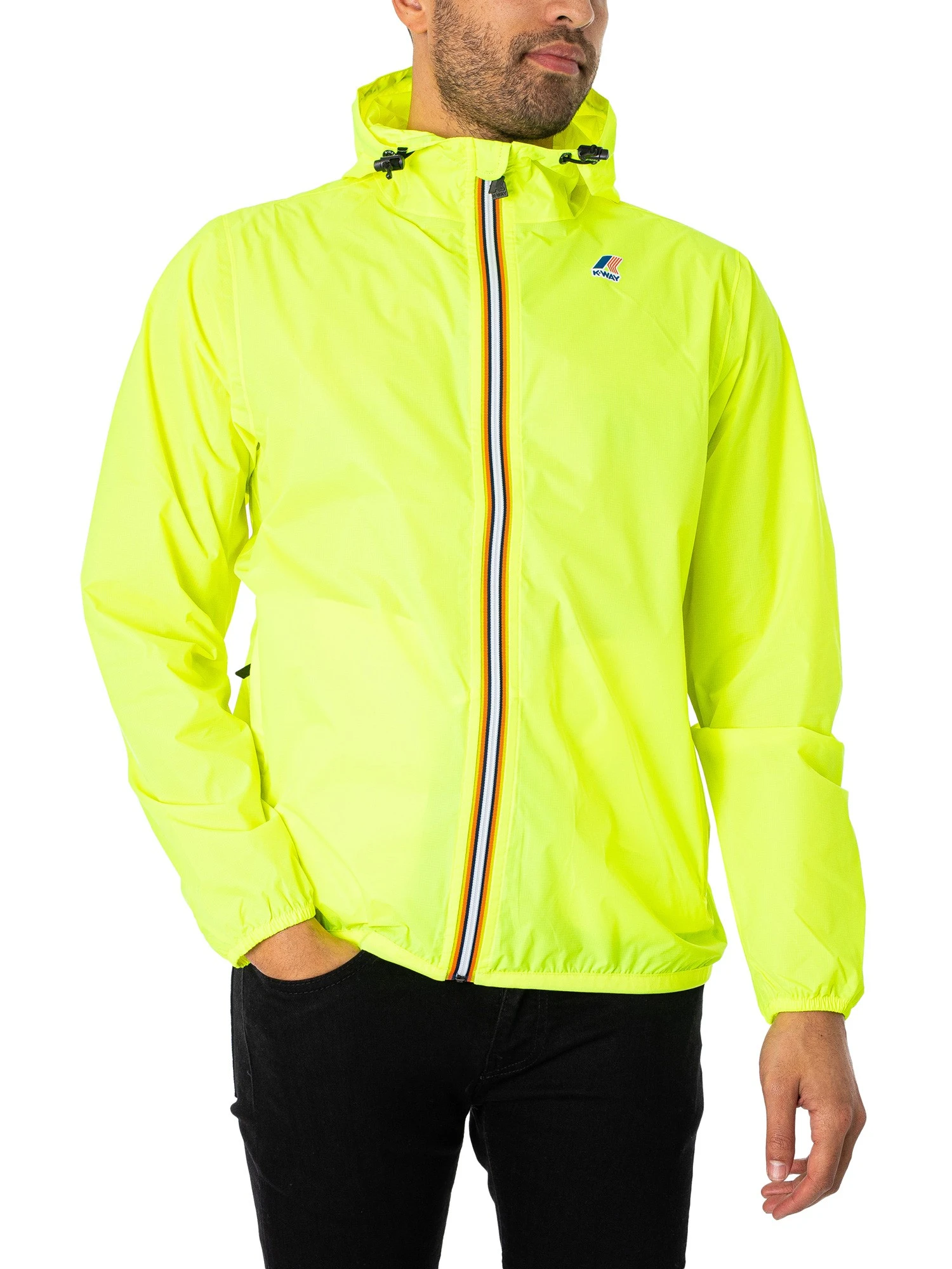 K-Way Le Vrai 3.0 Claude Jacket - Yellow Soleil 2 K-Way Le Vrai 3.0 Claude Jacket - Yellow Soleil - Image 2
