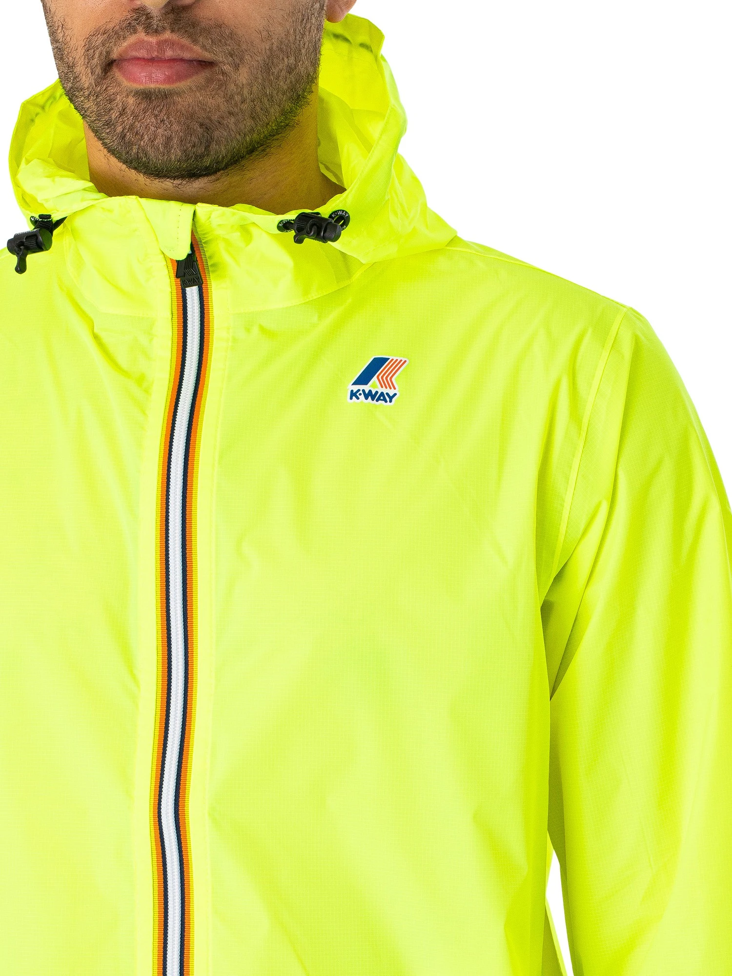 K-Way Le Vrai 3.0 Claude Jacket - Yellow Soleil 4 K-Way Le Vrai 3.0 Claude Jacket - Yellow Soleil - Image 4