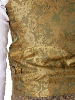 Marc Darcy Ted Tweed Check Waistcoat - Tan 14 Marc Darcy Ted Tweed Check Waistcoat - Tan -Standout Fashion Shop 47665f