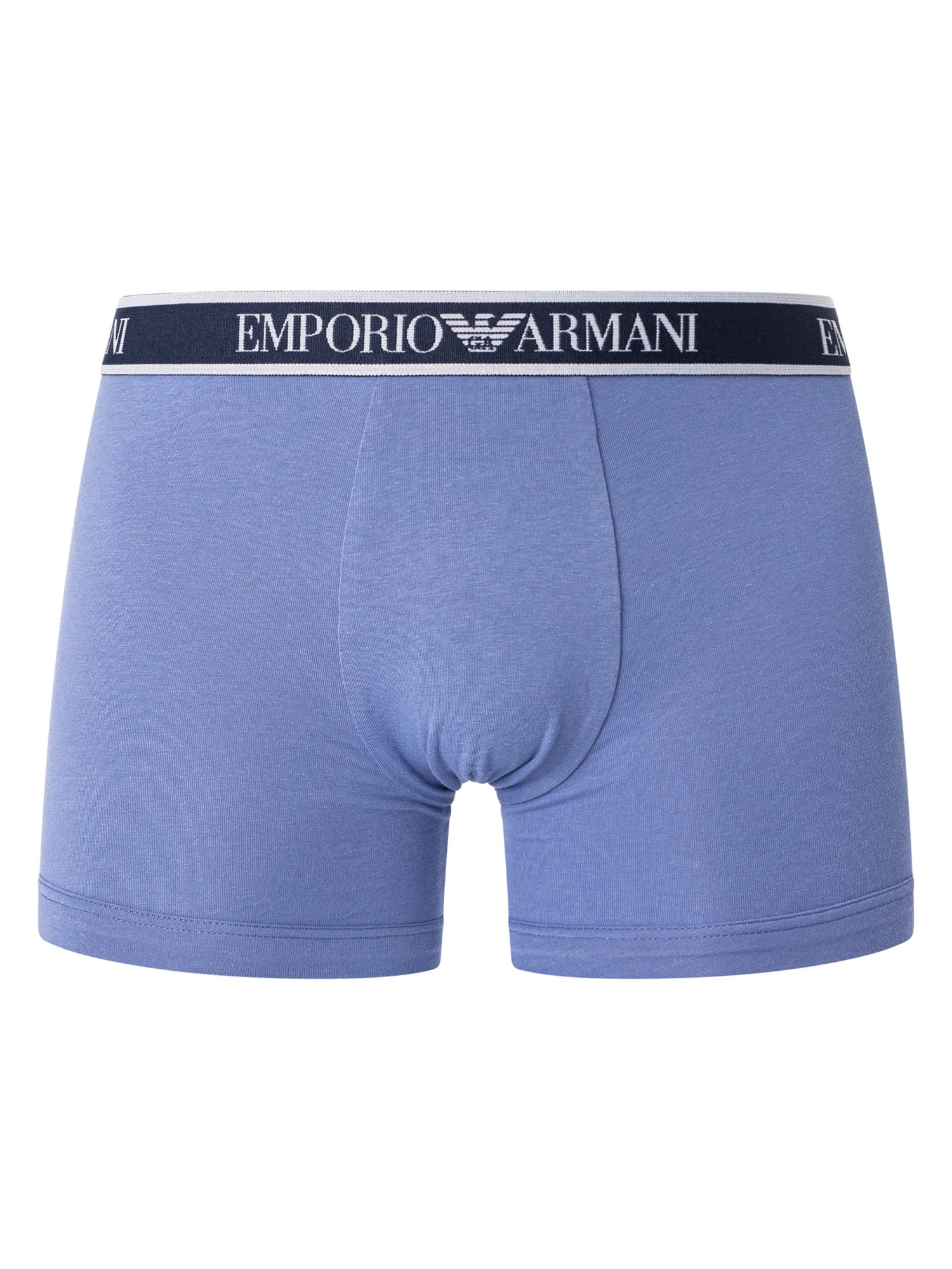 Emporio Armani 3 Pack Boxer Briefs - Oxford/Indigo/Marine 2 Emporio Armani 3 Pack Boxer Briefs - Oxford/Indigo/Marine - Image 2