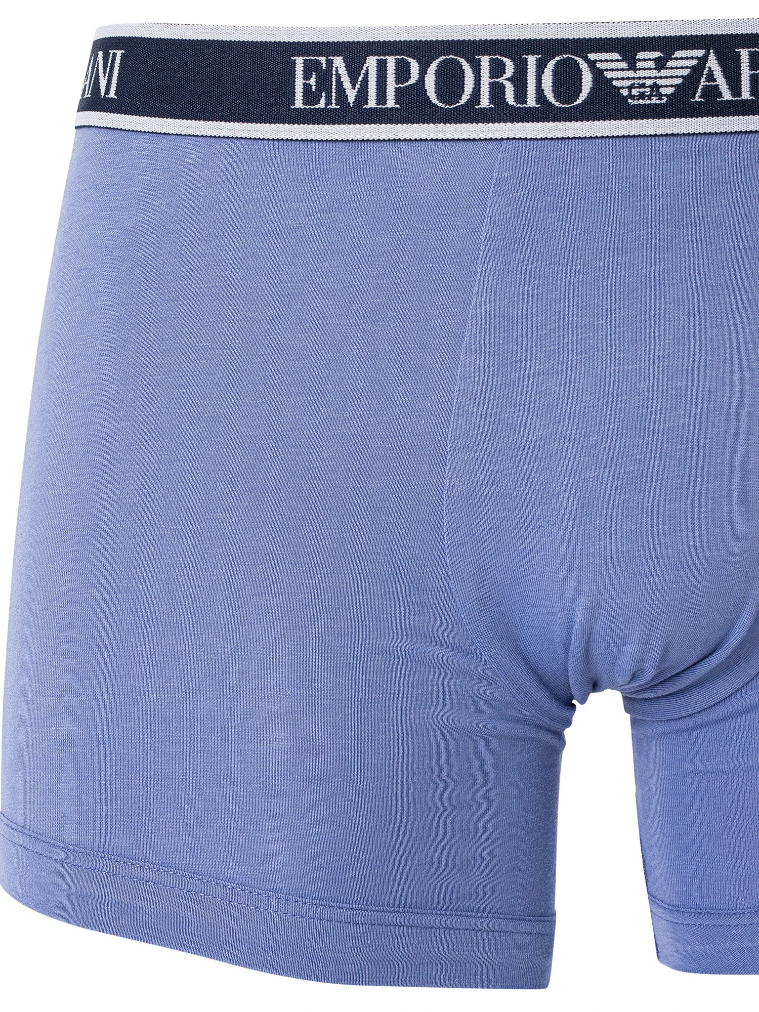 Emporio Armani 3 Pack Boxer Briefs - Oxford/Indigo/Marine 3 Emporio Armani 3 Pack Boxer Briefs - Oxford/Indigo/Marine - Image 3
