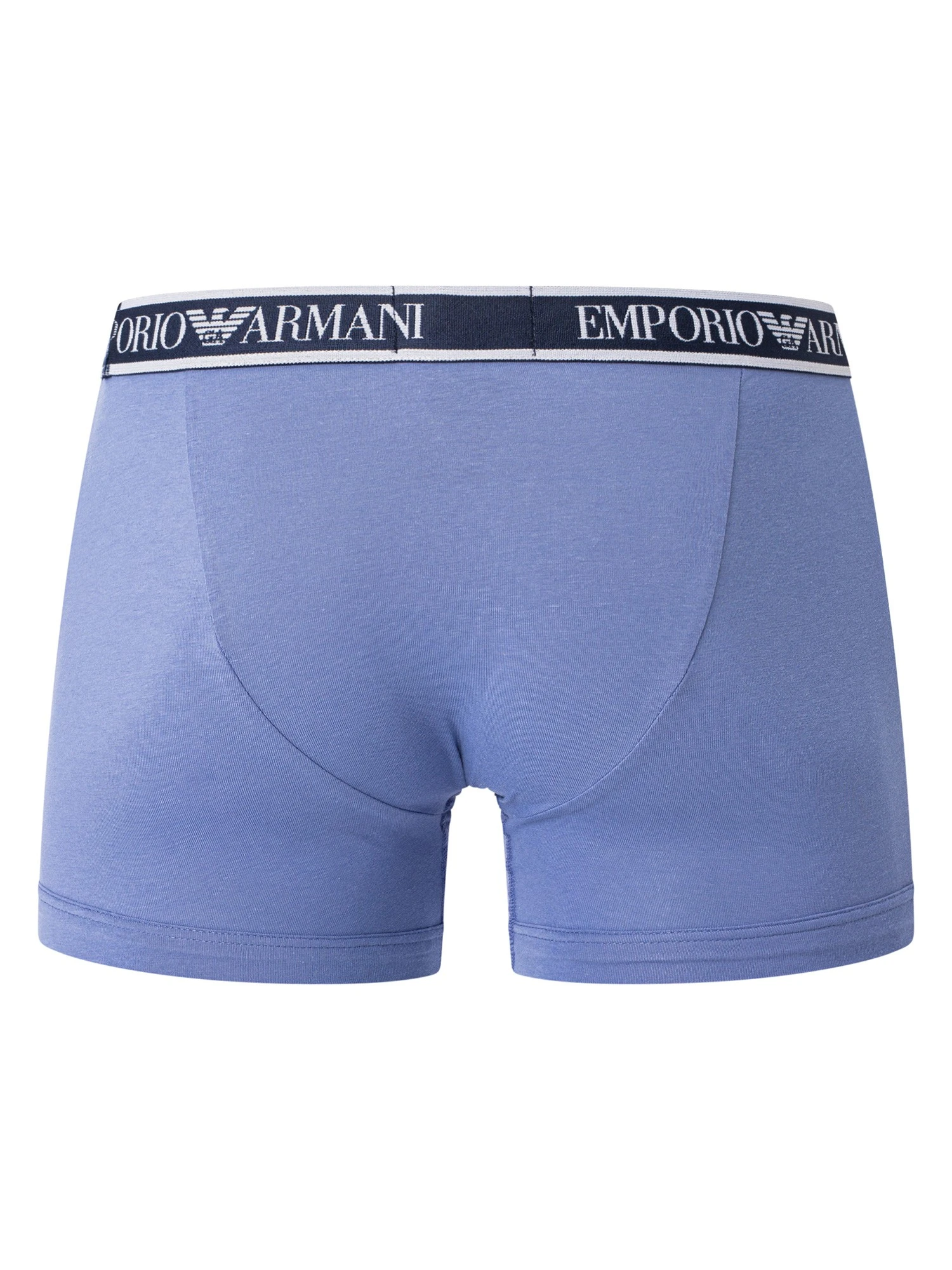 Emporio Armani 3 Pack Boxer Briefs - Oxford/Indigo/Marine 4 Emporio Armani 3 Pack Boxer Briefs - Oxford/Indigo/Marine - Image 4