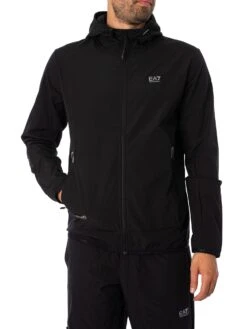 EA7 Ventus 7 Lightweight Jacket - Black