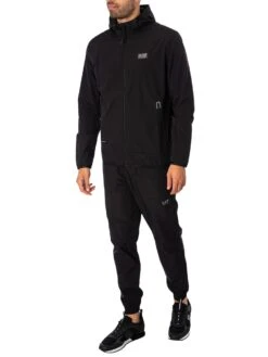 EA7 Ventus 7 Lightweight Jacket - Black -Standout Fashion Shop 47778e