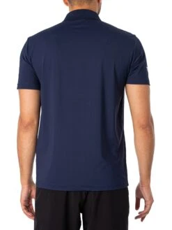 EA7 Ventus 7 Polo Shirt - Navy Blue -Standout Fashion Shop 47779c