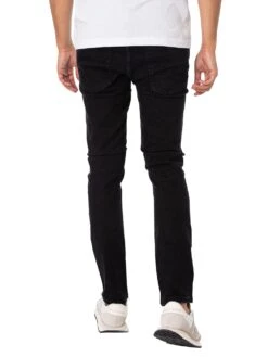 Jack & Jones Glenn Original 356 Slim Jeans - Black Denim 7 Jack & Jones Glenn Original 356 Slim Jeans - Black Denim -Standout Fashion Shop 47807c