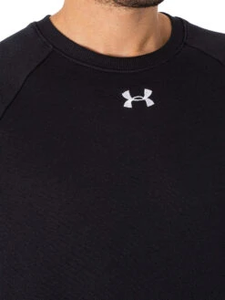 Under Armour Logo Sweatshirt - Black -Standout Fashion Shop 47849d