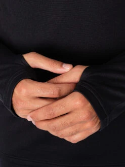 Under Armour Logo Track Mid Layer Top - Black/White -Standout Fashion Shop 47850e